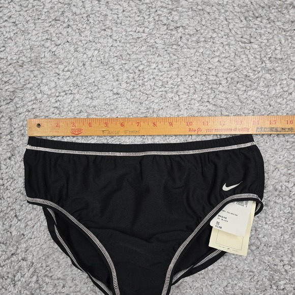 Vintage Nike Mens Swim Briefs Polyester 36 Racing Competition 90s Swoosh Unlined - Picture 8 of 10